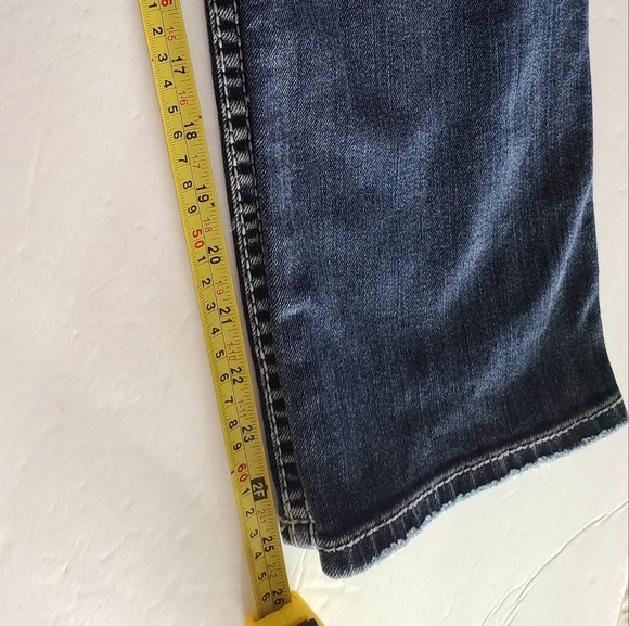 Silver twisted capri women's sz.W 30 - Picture 8 of 11